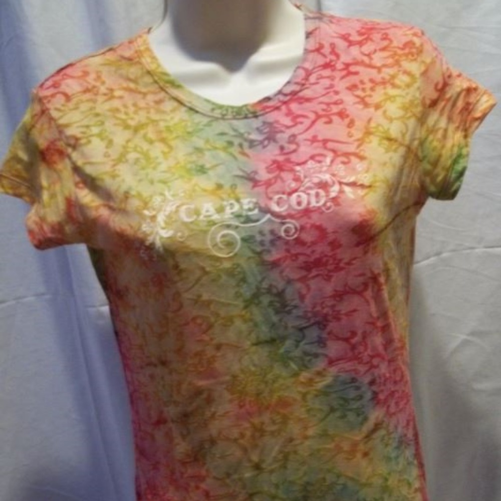 MV Sport Cape Cod Burn Out Short Sleeve T-Shirt-Small